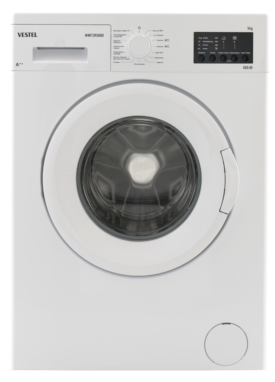 Ремонт или Замена патрубка Vestel WMF2R5800